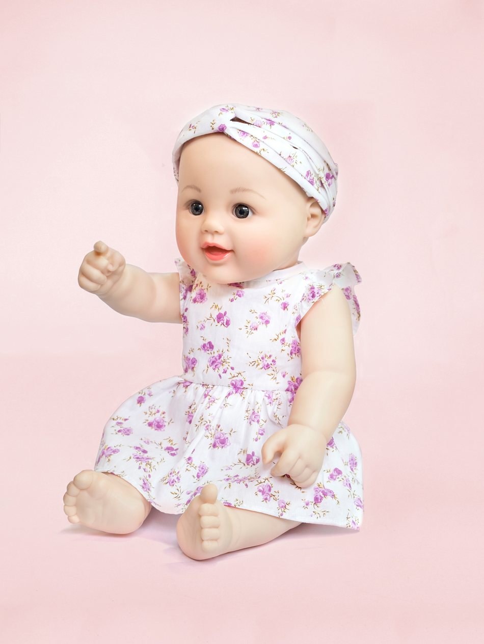 Triokid soft-bodied baby dolls Emma and Mia