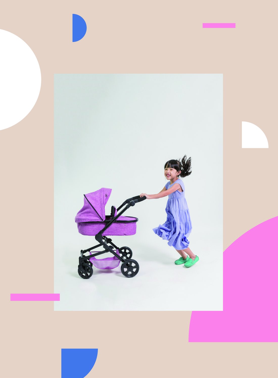 Triokid Sportline convertible doll pram